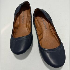 NWOT Lucky Brand Navy Blue Ballet Flats